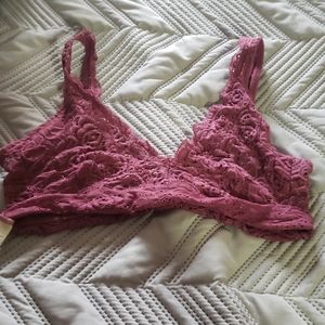 Purple lace Bra